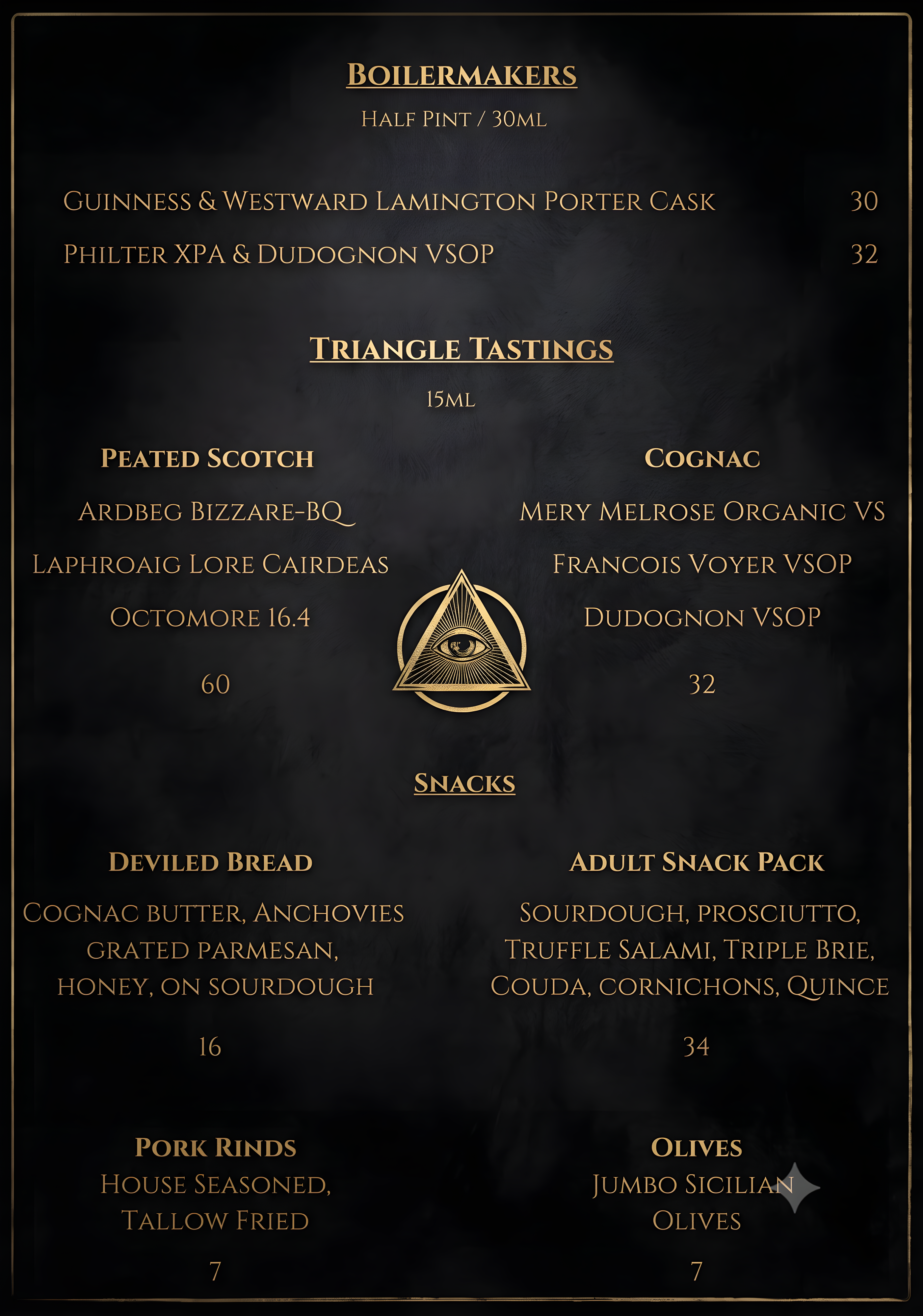Menu Page 3 - Devils You Know